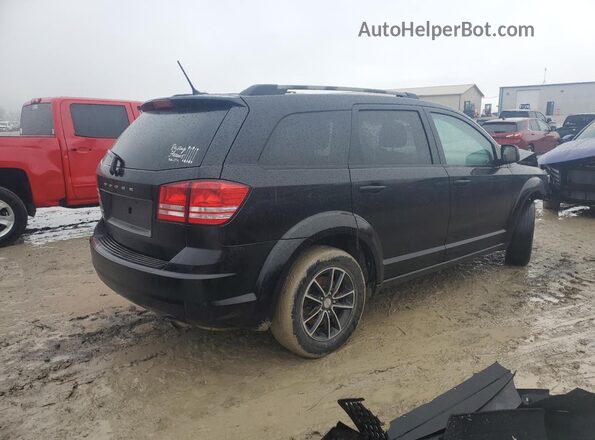 3C4PDCABXHT630126 2017 DODGE JOURNEY Black Trasero derecho