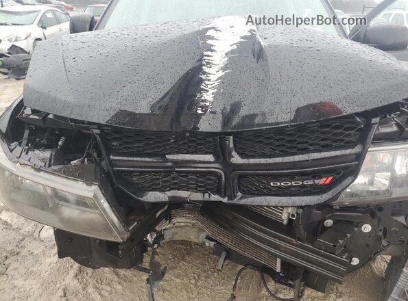 3C4PDCABXHT630126 2017 DODGE JOURNEY Black Vista del compartimento del motor