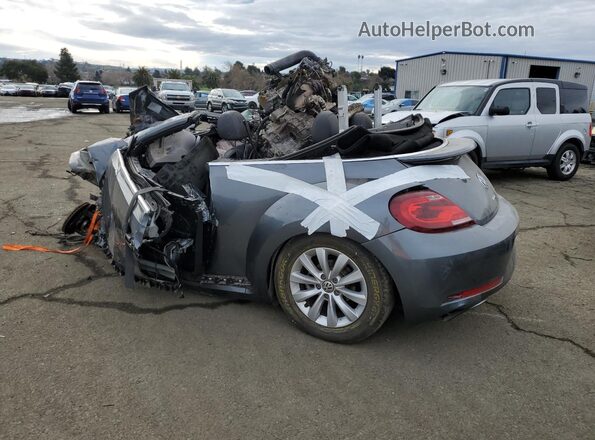 3VW5DAATXJM515575 2018 VOLKSWAGEN BEETLE Gray Tył lewy