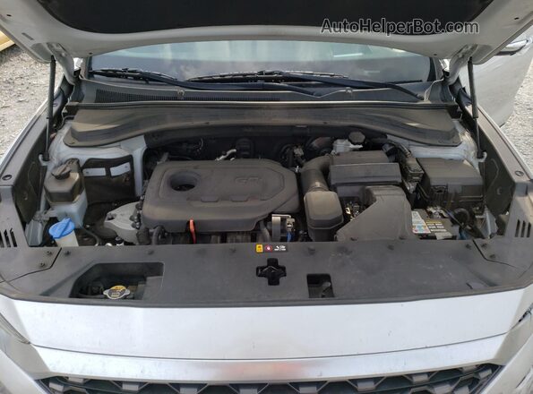 5NMS53AD0KH042801 2019 HYUNDAI SANTA Silver Շարժիչի բաժամունքի տեսք