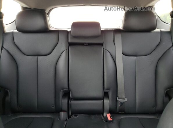5NMS53AD0KH042801 2019 HYUNDAI SANTA Silver Հետևի նստատեղերի տեսք