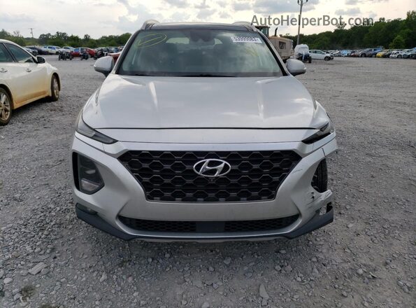 5NMS53AD0KH042801 2019 HYUNDAI SANTA Silver Դիմացի տեսք