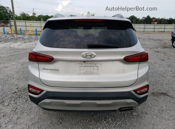 5NMS53AD0KH042801 2019 HYUNDAI SANTA Silver Հետևի տեսք