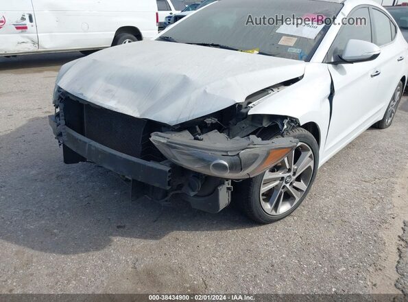 5NPD84LF6HH114634 2017 HYUNDAI ELANTRA White წინა ხედი