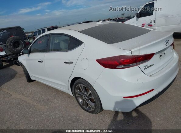 5NPD84LF6HH114634 2017 HYUNDAI ELANTRA White უკანა მარცხენა
