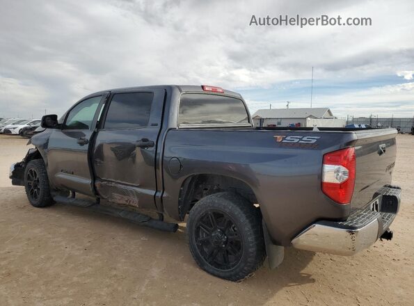 5TFEM5F13KX141971 2019 TOYOTA TUNDRA Gray Trasero izquierdo
