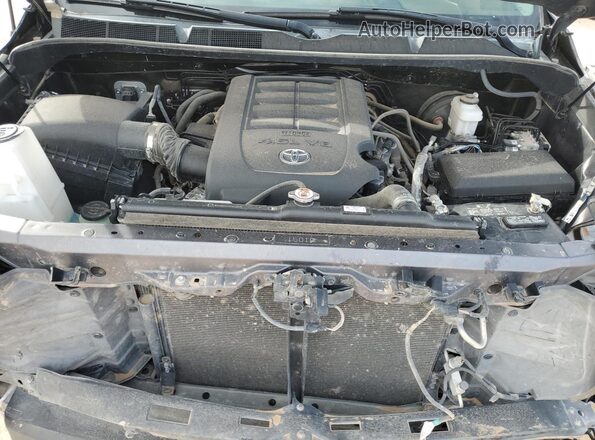 5TFEM5F13KX141971 2019 TOYOTA TUNDRA Gray Vista interior trasera