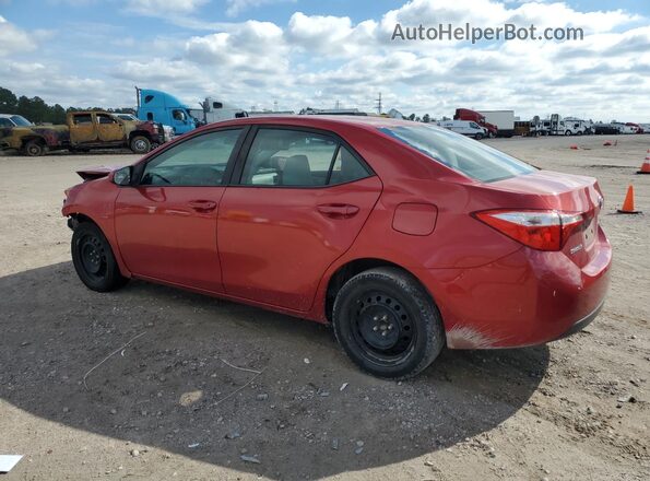 5YFBURHE9GP461411 2016 TOYOTA LL Red Հետևի ձախ