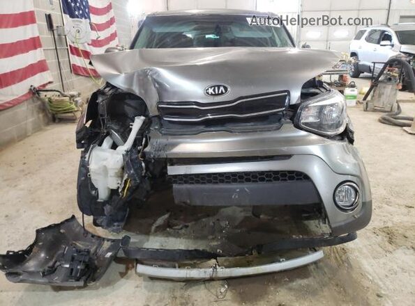 KNDJP3A52K7632875 2019 KIA SOUL Gray Вид спереду