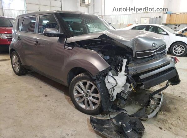 KNDJP3A52K7632875 2019 KIA SOUL Gray Передня права чверть
