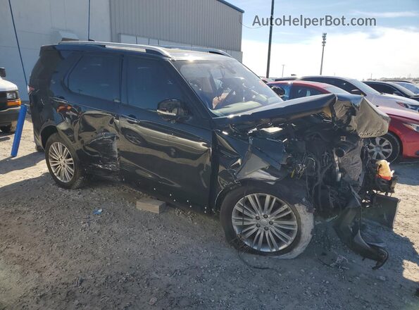 SALRHBBV1HA047377 2017 LAND ROVER DISCOVERY Черный Передняя правая четверть