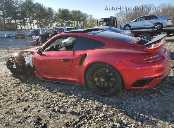 WP0AD2A9XJS156456 2018 PORSCHE 911 Red Rear right