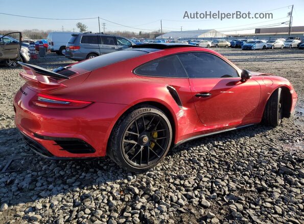 WP0AD2A9XJS156456 2018 PORSCHE 911 Red Front view