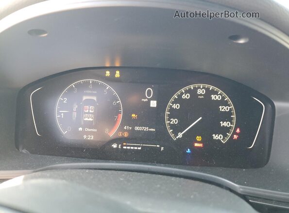 19XFL2G80RE005079 2024 HONDA CIVIC Blue Widok zestawu wskaźników