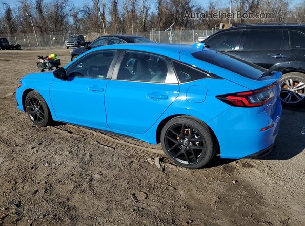 19XFL2G80RE005079 2024 HONDA CIVIC Blue Tył lewy