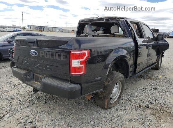 1FTEW1E51KFA68189 2019 FORD F150 Black წინა მარჯვენა