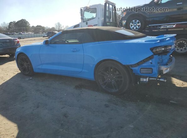 1G1FB3DX1N0104767 2022 CHEVROLET CAMARO Blue უკანა მარჯვენა