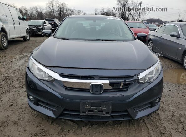 2HGFC1F3XHH648690 2017 HONDA CIVIC Gray Vista de los asientos traseros