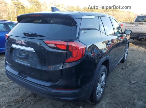 3GKALMEV6KL255561 2019 GMC TERRAIN Черный Задняя правая четверть