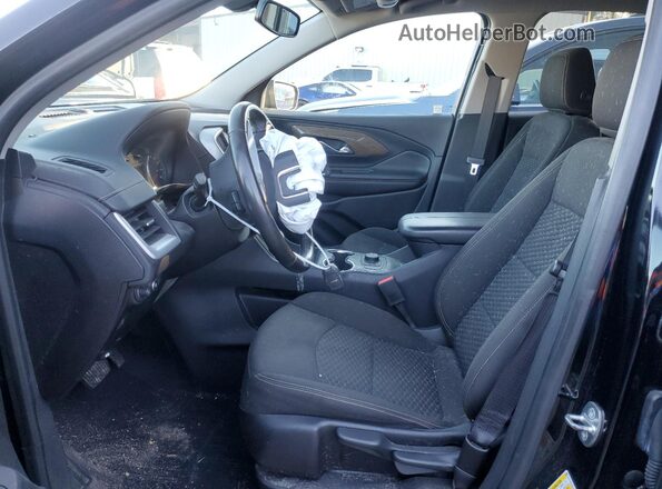 3GKALMEV6KL255561 2019 GMC TERRAIN Черный Вид салона спереди