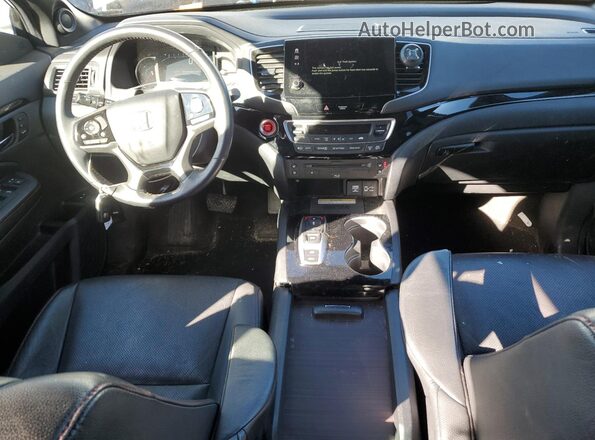 5FNYF6H76NB031011 2022 HONDA PILOT White Widok deski rozdzielczej