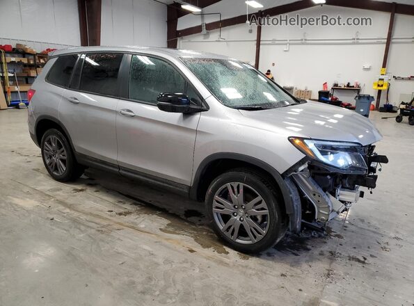 5FNYF8H53MB008634 2021 HONDA PASSPORT Silver წინა პანელის ხედი