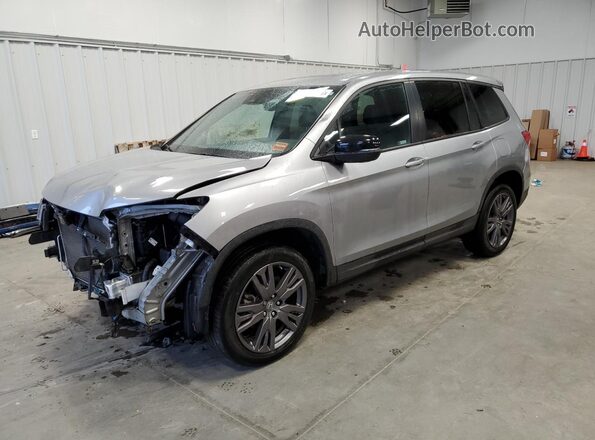 5FNYF8H53MB008634 2021 HONDA PASSPORT Silver უკანა მარცხენა