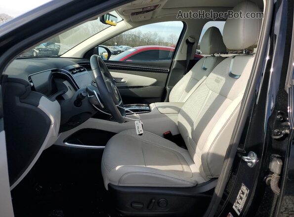 5NMJE3AE1NH060166 2022 HYUNDAI TUCSON Black Front interior view