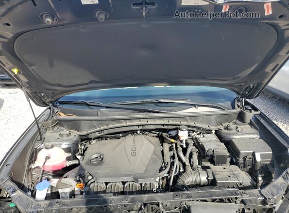 5NMJE3AE1NH060166 2022 HYUNDAI TUCSON Black Engine compartment view