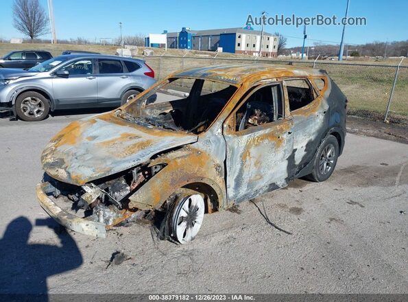 5XYZTDLBXGG347410 2016 HYUNDAI SANTA FE SPORT Black Przód lewy