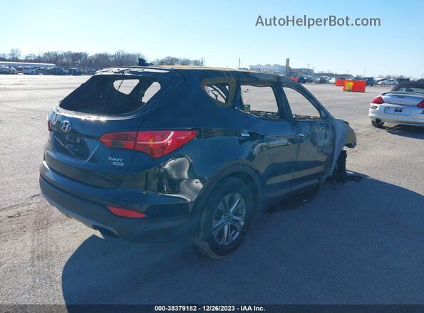 5XYZTDLBXGG347410 2016 HYUNDAI SANTA FE SPORT Black Tył prawy