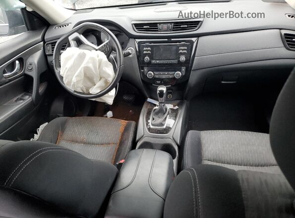 JN8AT2MV8HW027229 2017 NISSAN ROGUE Black Vista del salpicadero