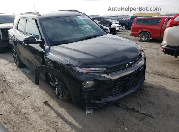 KL79MUSL4PB112600 2023 CHEVROLET TRAILBLAZER Black Передня права чверть