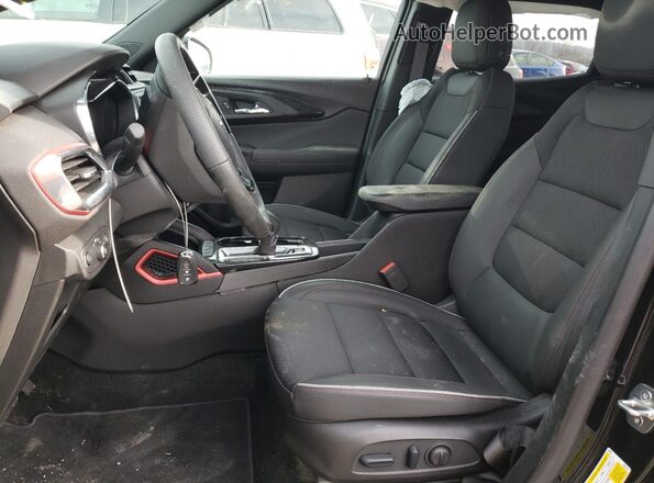 KL79MUSL4PB112600 2023 CHEVROLET TRAILBLAZER Black Вид салону спереду