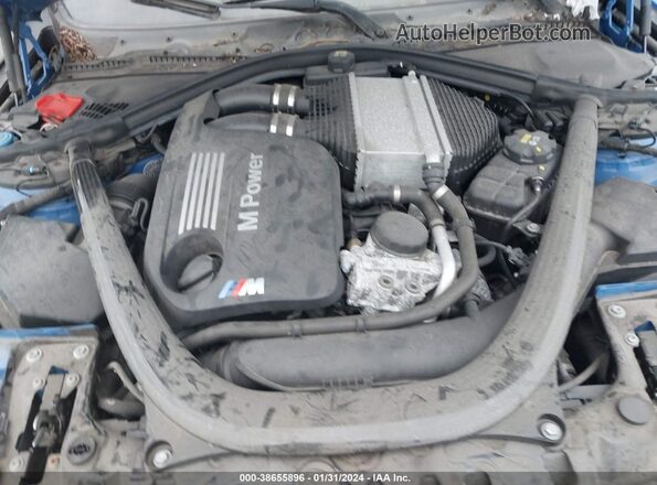 WBS8M9C57H5G83716 2017 BMW M3 Синий 