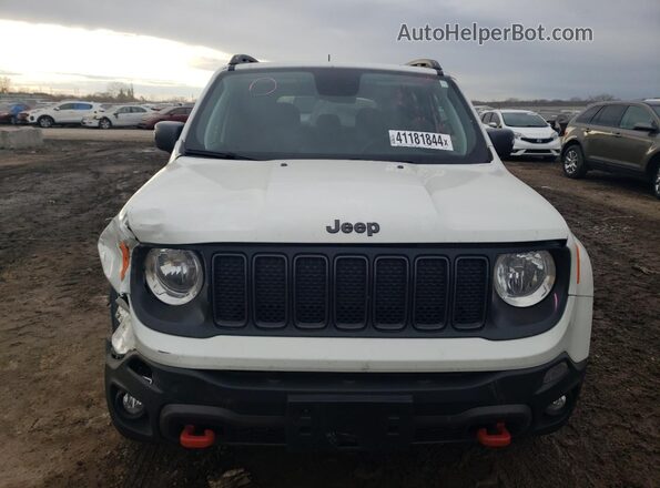 ZACNJBC12KPJ96777 2019 JEEP RENEGADE Белый Вид спереди