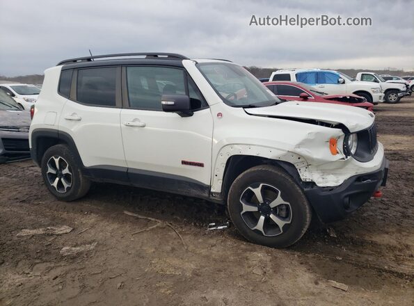 ZACNJBC12KPJ96777 2019 JEEP RENEGADE Белый Передняя правая четверть