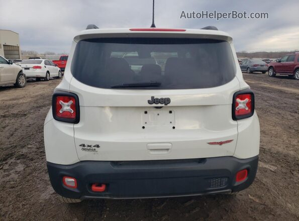ZACNJBC12KPJ96777 2019 JEEP RENEGADE Белый Вид сзади