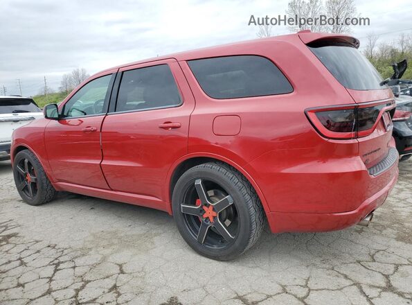 1C4SDJCT6JC323817 2018 DODGE DURANGO Красный Задняя левая четверть