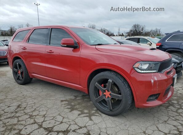 1C4SDJCT6JC323817 2018 DODGE DURANGO Красный Передняя правая четверть