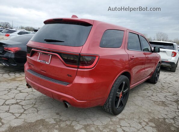 1C4SDJCT6JC323817 2018 DODGE DURANGO Красный Задняя правая четверть