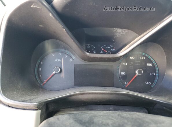 1GCHSCE36G1377258 2016 CHEVROLET COLORADO Blue Widok zestawu wskaźników