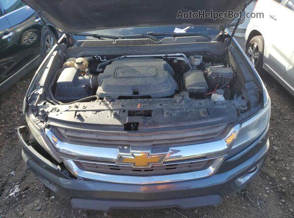1GCHSCE36G1377258 2016 CHEVROLET COLORADO Blue Widok wnętrza z tyłu