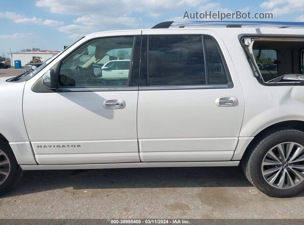 5LMJJ3HT6GEL08555 2016 LINCOLN NAVIGATOR L White 360 interior view