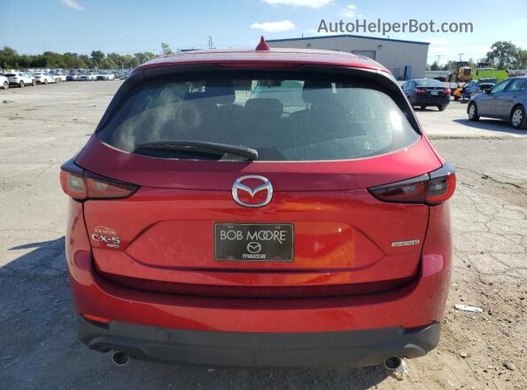 JM3KFBAM6N0577053 2022 MAZDA CX-5 Red Rear interior view