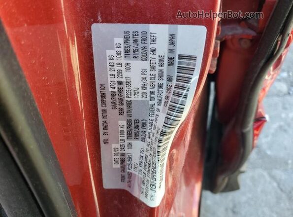 JM3KFBAM6N0577053 2022 MAZDA CX-5 Red 