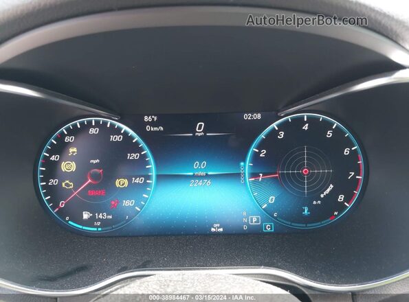W1KWJ8DB4MG067530 2021 MERCEDES-BENZ C-CLASS Gray 