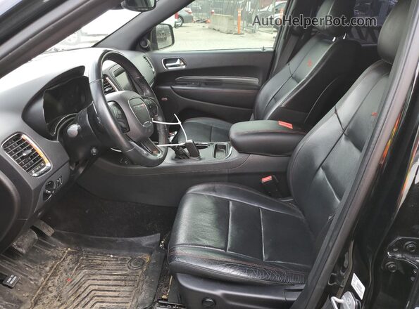 1C4SDHCT7JC186489 2018 DODGE DURANGO Black VIN კოდის სტიკერის ხედი