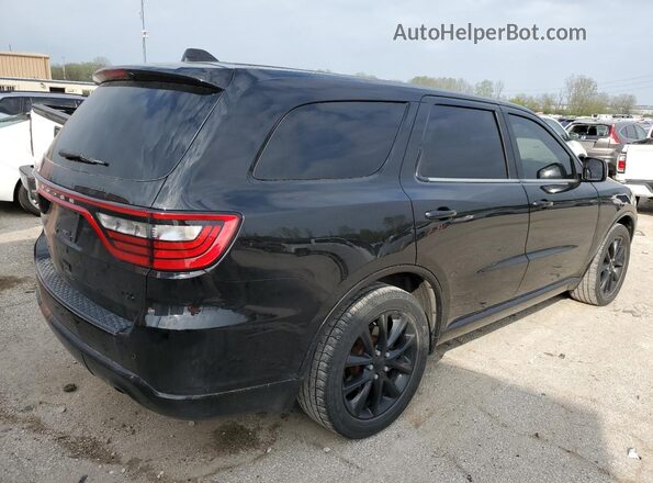 1C4SDHCT7JC186489 2018 DODGE DURANGO Black უკანა ხედი