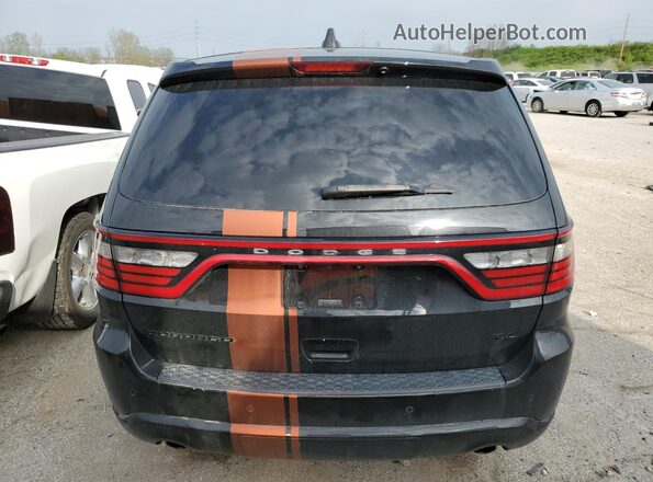 1C4SDHCT7JC186489 2018 DODGE DURANGO Black ძრავის განყოფილების ხედი